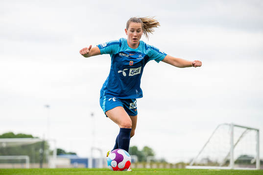 Elisabeth Terland of the Norwegian national football team
