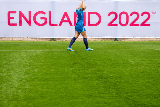 Bläddra bland fler bilder av UEFA Women's Euro 2022, day 1, Norway, training