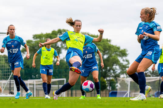 Elisabeth Terland of the Norwegian national football team