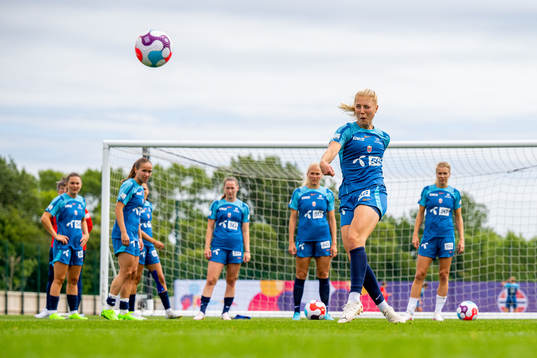 Sophie Román Haug of the Norwegian national football team