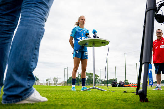 Caroline Graham Hansen of the Norwegian national football