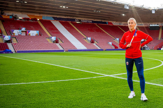 Anja Sønstevold of the Norwegian national football team