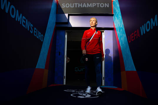 Anja Sønstevold of the Norwegian national football team