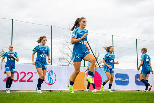 Vilde Bøe Risa of the Norwegian national football team at