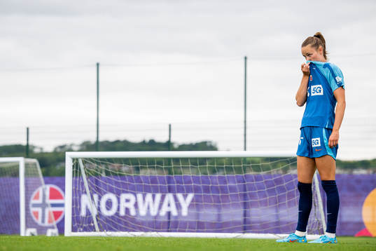 Caroline Graham Hansen of the Norwegian national football