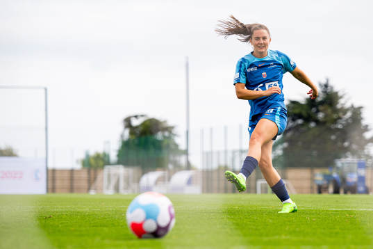 Vilde Bøe Risa of the Norwegian national football team at
