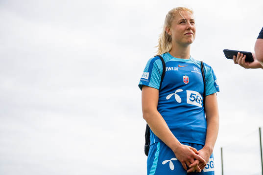 Sophie Román Haug of the Norwegian national football team