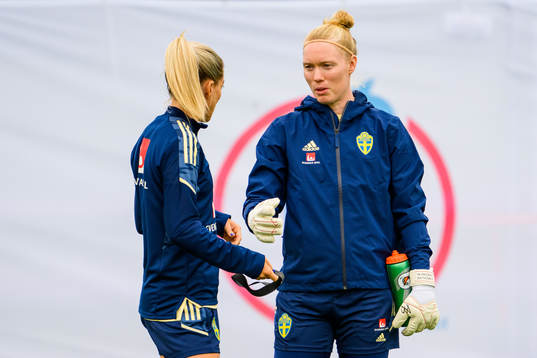 Goalkeeper Hedvig Lindahl