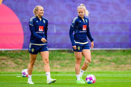 Magdalena Eriksson and Hanna Glas