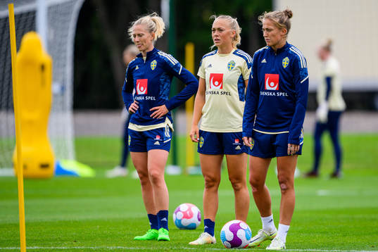 Rebecka Blomqvist, Hanna Bennison and Filippa Angeldahl