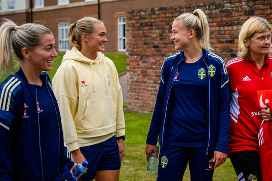 Magdalena Eriksson and Hanna Glas
