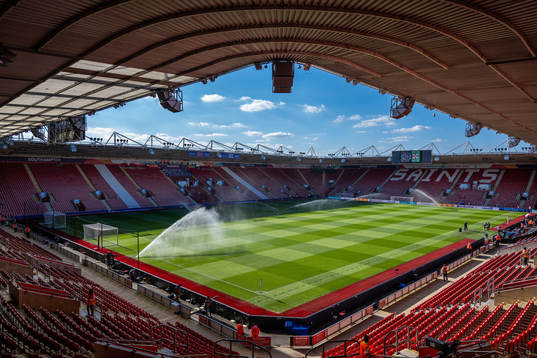 General view of St Mary's Stadium