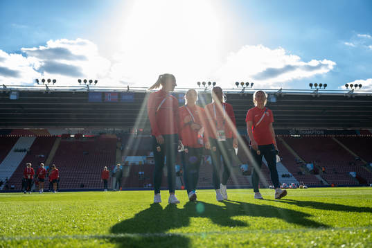 Sophie Roman Haug, Anna Jøsendal, Karina Sævik and Synne