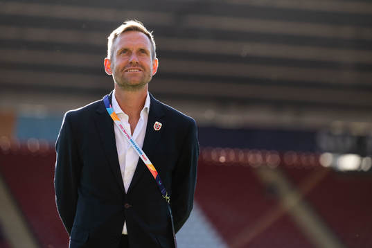 Head coach Martin Sjögren of Norway