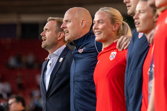 Head coach Martin Sjögren of Norway