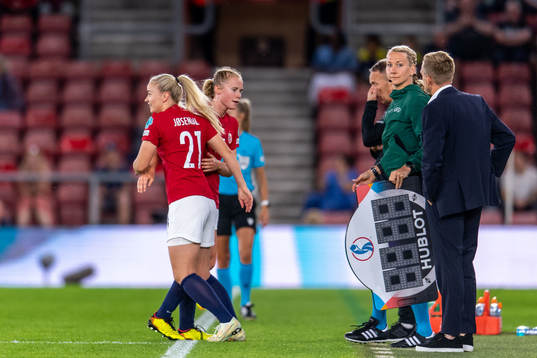 Anna Jøsendal of Norway, Julie Blakstad  of Norway and