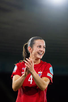 Tuva Hansen of Norway celebrates