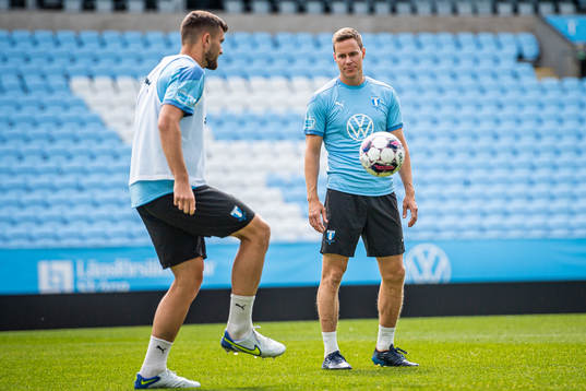Matej Chalus och Niklas Moisander