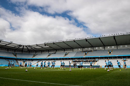 Interiör av Eleda Stadion