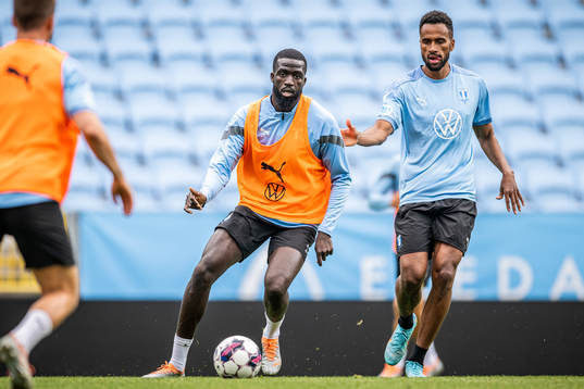 Mahame Siby och Isaac Kiese Thelin