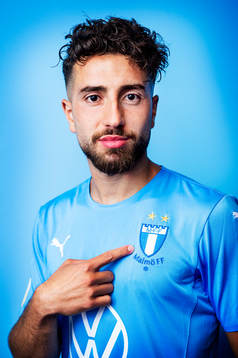 Malmö FF presenterar Moustafa Zeidan som ny spelare