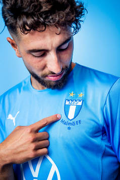 Malmö FF presenterar Moustafa Zeidan som ny spelare