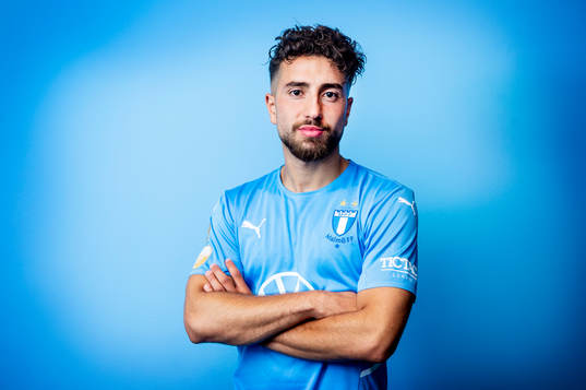 Malmö FF presenterar Moustafa Zeidan som ny spelare