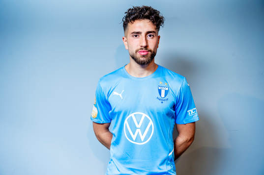 Malmö FF presenterar Moustafa Zeidan som ny spelare