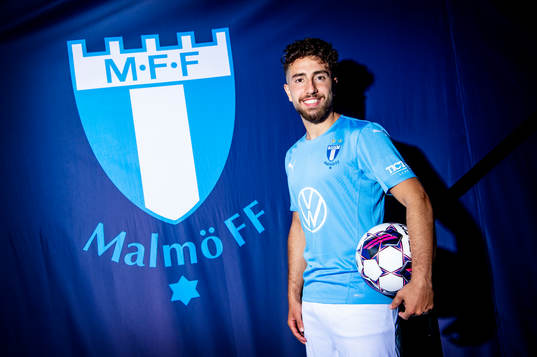 Malmö FF presenterar Moustafa Zeidan som ny spelare
