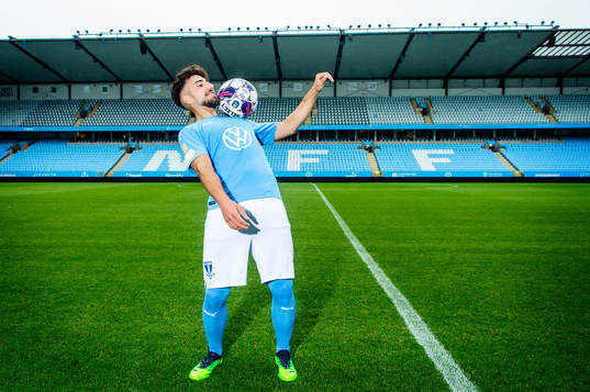Malmö FF presenterar Moustafa Zeidan som ny spelare