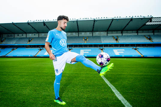 Malmö FF presenterar Moustafa Zeidan som ny spelare