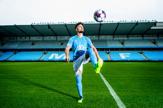 Malmö FF presenterar Moustafa Zeidan som ny spelare