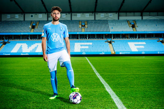 Malmö FF presenterar Moustafa Zeidan som ny spelare