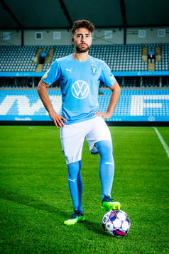 Malmö FF presenterar Moustafa Zeidan som ny spelare