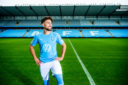 Malmö FF presenterar Moustafa Zeidan som ny spelare