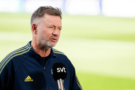 Peter Gerhardsson, head coach of Sweden