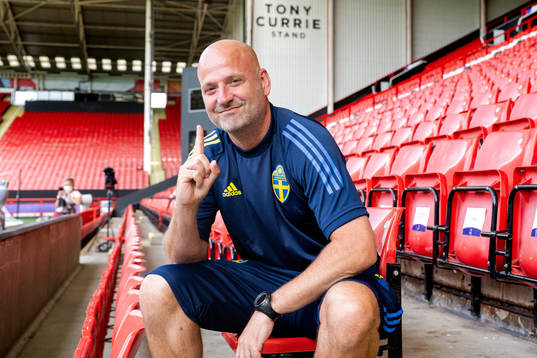Magnus Wikman, assistant coach of Sweden