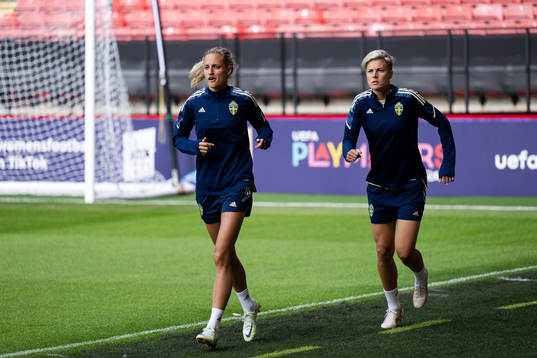 Nathalie Björn and Lina Hurtig