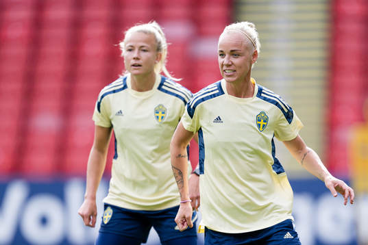 Hanna Glas and Caroline Seger