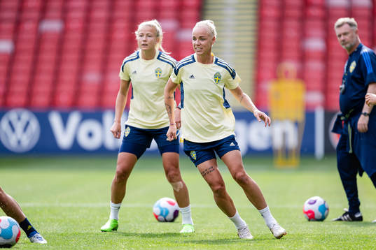 Hanna Glas and Caroline Seger