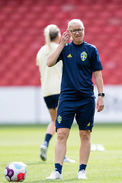 Victoria Sandell, assistant coach of Sweden