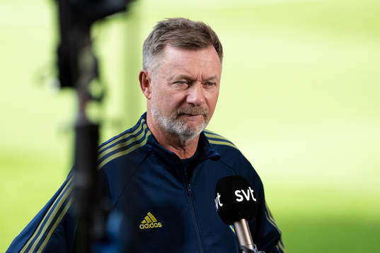 Peter Gerhardsson, head coach of Sweden