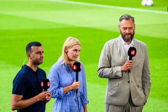Ali Reza, Hanna Marklund and Olof Lundh of Swedish
