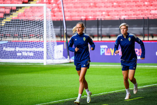Nathalie Björn and Lina Hurtig