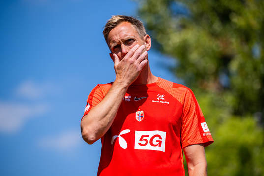 Martin Sjögren, head coach of the Norwegian national