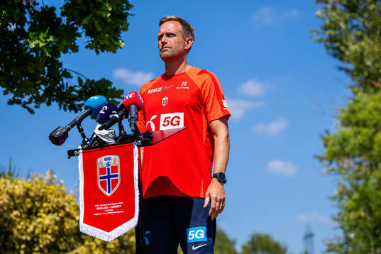 Martin Sjögren, head coach of the Norwegian national