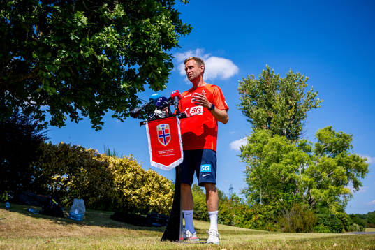 Martin Sjögren, head coach of the Norwegian national