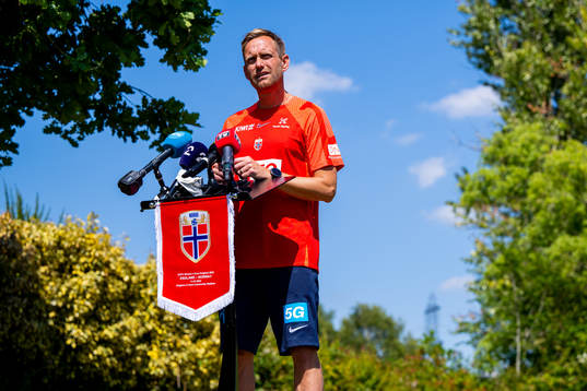 Martin Sjögren, head coach of the Norwegian national