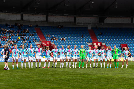 Players of Norway look dejected