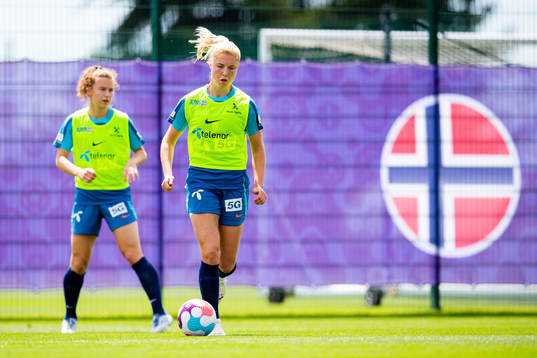 Sophie Román Haug of the Norwegian national football team